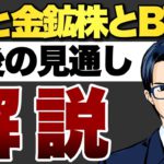 【超解説】金と金鉱株とビットコインの見通し