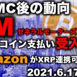 ビットコイン反発なるか。GMとamazonの動向、FOMCの内容等