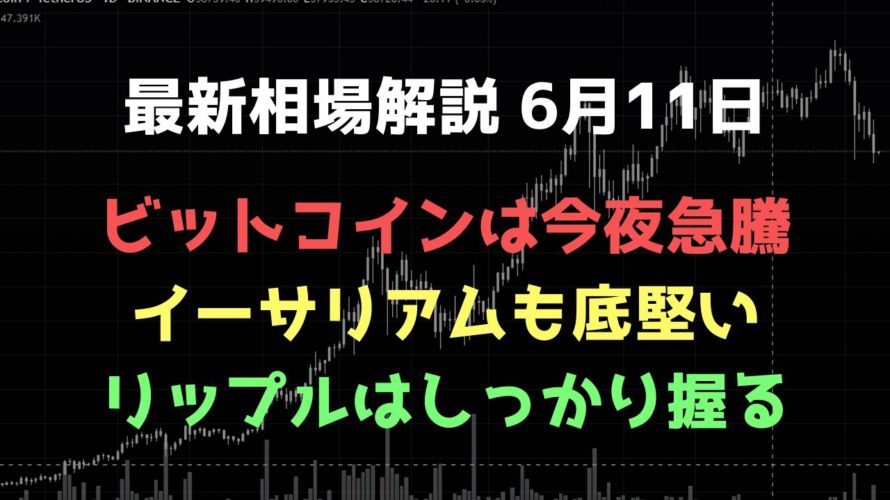 ふるい落としに注意｜ビットコイン、イーサリアム、リップルの値動きを解説