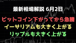 今夜は急騰を想定|ビットコイン、イーサリアム、リップルの値動きを解説