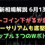 今日は下げそうだが、そこからが勝負｜ビットコイン、イーサリアム、リップルの値動きを解説