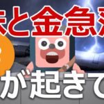 株と金が急落。全部ビットコインに変えた方がいいのか？