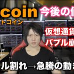 ビットコイン３万ドル割れ→急騰｜今後の値動きを解説｜仮想通貨バブルは崩壊確定