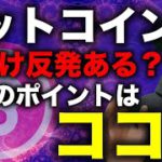 ビットコイン週明け反発の可能性はある？明暗を分ける勝負のポイントはここ。機関投資家は弱気ムードか