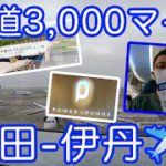 ANA今週のトクたびマイルキャンペーンを利用して羽田-伊丹搭乗✈️片道3,000マイルで発券しました✈️