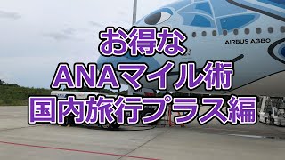 お得なANAマイル術、国内旅行プラス編【有村歩侑（ポウ）】