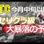 ビットコイン（BTC）は今月中旬以降にセリクラ級、大暴落の予兆