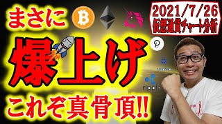 【仮想通貨ビットコイン&アルトコイン分析】これぞ仮想通貨の真骨頂!!まさに爆上げ!!みんな仮想通貨に帰っておいでよ🤣