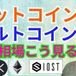 ビットコイン アルトコイン 今の相場はこう見る❗【仮想通貨 BTC ETH XRP IOST SANDBOX チャート分析】