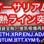 🚀ビットコインもイーサリアムも超重要ライン突破🚀年末に向けての準備完了❗️❓アルトも続けーー❗️パワー‼️【仮想通貨 BTC.ETH.XRP.ENJ.ADA.BAT.QTUM.BTT.XYM】