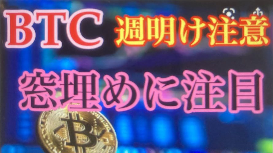 BTC週明けまで待て。ビットコインFXチャート分析