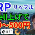 リップル『Swell上げ』で220～500円【仮想通貨 BTC ETH XRP IOST BAKE チャート分析】