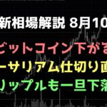 反発は強いがここから下落｜ビットコイン、イーサリアム、リップルの値動きを解説