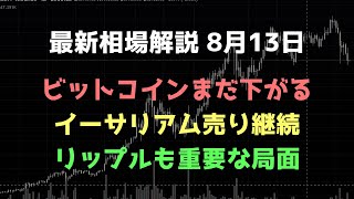 流れの変わり目、下落を想定|ビットコイン、イーサリアム、リップルの値動きを解説