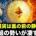 仮想通貨の勝ち組の勢いが凄すぎる！ビットコインは嵐の前の静けさか？