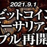 ビットコイン・イーサリアムバブル再開！？［2021/9/1］【仮想通貨】