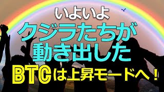 いよいよクジラたちが動き出した。ビットコイン(BTC)は上昇モードへ!