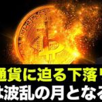 ビットコイン・仮想通貨が怯えるリスク！９月は荒れる？