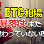 ビットコイン相場、暴落は未だ終わっていない理由