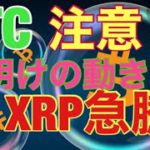 BTC週明けの朝の値位置に注目。ビットコインFXチャート分析