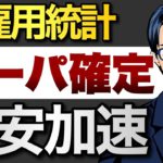 【米雇用統計】テーパリング確定で株安は加速する