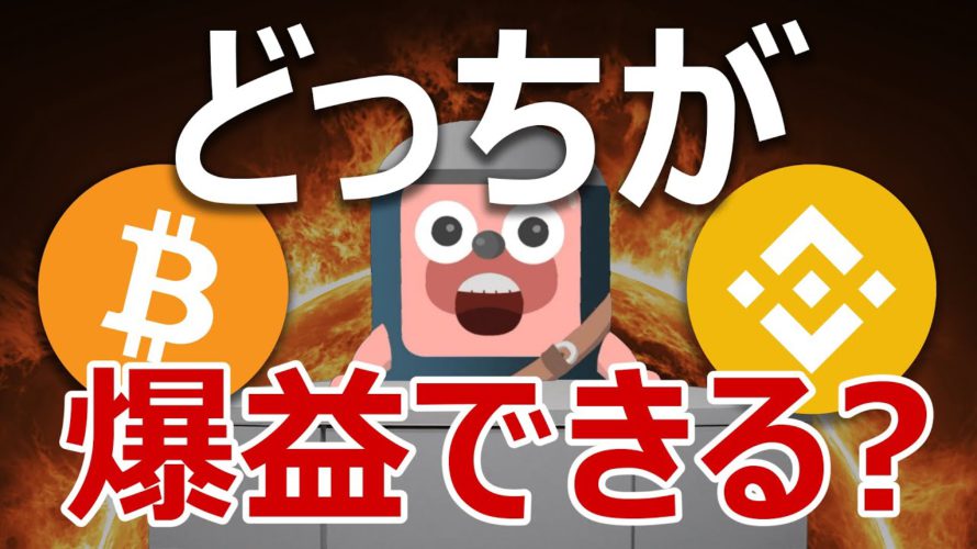 ビットコインと高騰バイナンスコイン、爆益はこっちだ!