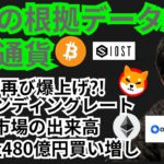 『反発』の根拠データ続々!!シバイヌ再び爆上げ🚀仮想通貨ニュース+BTC ETH IOST SHIB OMGチャート分析💹