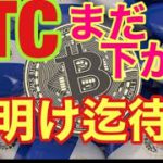 BTC底固めを確認するまで待て。ビットコインFXチャート分析