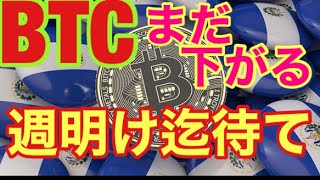 BTC底固めを確認するまで待て。ビットコインFXチャート分析