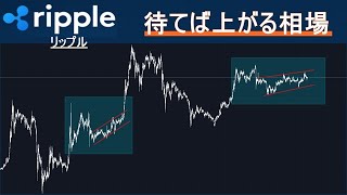 【リップル XRP】この調整はむしろありがたい。上昇エネルギーをためているフェーズ。週足の確定が最重要。