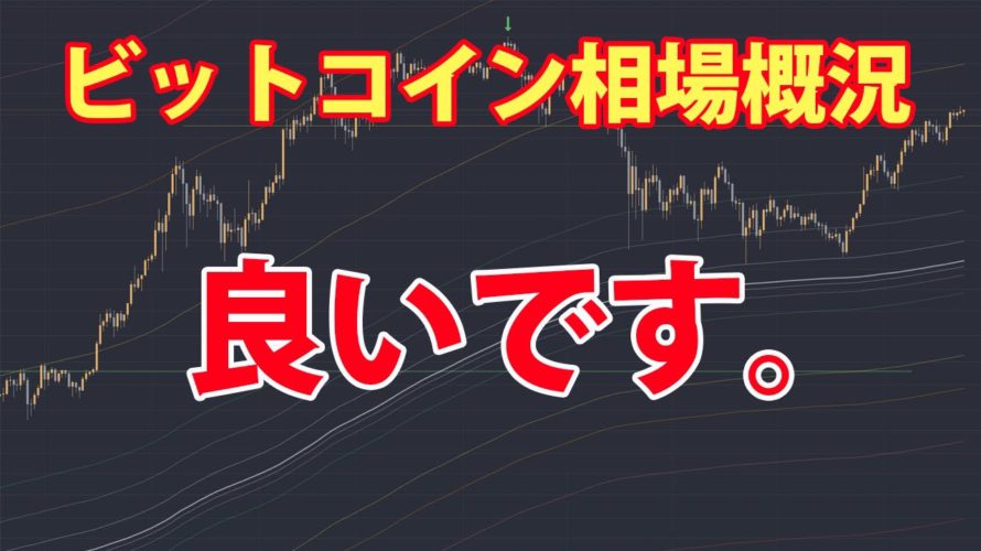 ビットコイン – 調整もそろそろ終わりか?調整をしている時こそ中身がよく見えてくる。現在非常に良い状態。