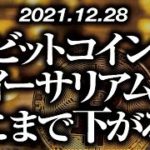 ビットコイン・イーサリアムどこまで下がる！？［2021/12/28］【仮想通貨】