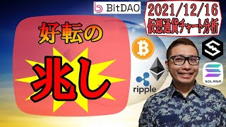 【仮想通貨 ビットコインBTC & アルトコイン 分析】好転の兆し!!年末に上げれるかの重要ポイント!!
