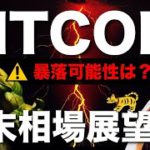 【ビットコイン急落】下落の要因と警戒ポイント。BTC関連商品も人気低迷。。。年末暴落はある？BTC ETH XRP ADA DOT ENJ