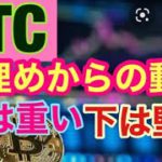 BTC重要局面。ビットコインFXチャート分析