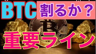 BTC正念場。ビットコインFXチャート分析