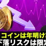 仮想通貨・ビットコインは年明け期待？年内は下落リスク注意。