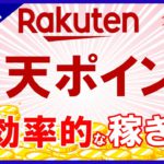 【年間300万Pゲッターが語る！】楽天ポイントの超効率的な稼ぎ方！楽天市場を攻略すればザクザクポイントが貯まります！