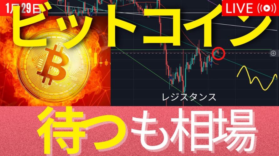 ビットコインは下げ待ち。歯がゆいが忍耐力!サウナが寿命伸ばし、心筋梗塞などリスク下げる! #BTC #ETH #仮想通貨