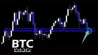 売りも強いが、下も固い【ビットコイン BTC】