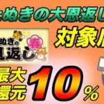 【auPAY】たぬきの大恩返しキャンペーン開催！Pontaポイント10％還元でお得に買い物しよう