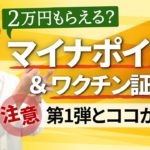 マイナポイント２万円への道を完全解説、ついでにワクチン接種証明書も入手しましょう【日経まねび】