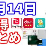 【2月14日開始】コード決済（PayPay・d払い・楽天ペイ）、クレジットカードのお得情報・キャンペーンまとめ ※注目は「マツキヨ・ココカラファインdポイントカード提示＆d払いで30%還元」