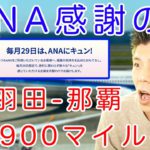 毎月29日はANA感謝の日✈️減額マイルキャンペーンあり、GWスーパーバリューセールあり!!今月すごいです！！