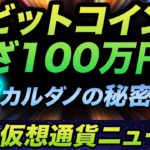 ビットコイン4分の1の100万円へ暴落！？カルダノのチャールズ氏がポロッと…。イーサリアム・ソラナ・テラなど最新ニュース！