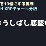 やはり底堅いが買わずに待つ｜ビットコイン、イーサリアム、リップルの値動きを解説