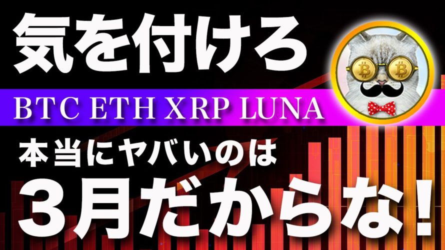 【上昇は限定的】ビットコイン・本当に怖いのは3月です【仮想通貨・戦略を先出しで毎日更新】