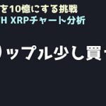 少し買い増しをしてみる｜ビットコイン、イーサリアム、リップルの値動きを解説