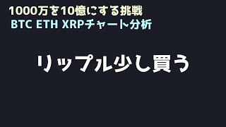 少し買い増しをしてみる|ビットコイン、イーサリアム、リップルの値動きを解説