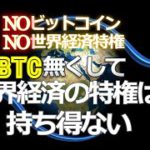 ビットコイン無くして、世界経済の特権は持ち得ない